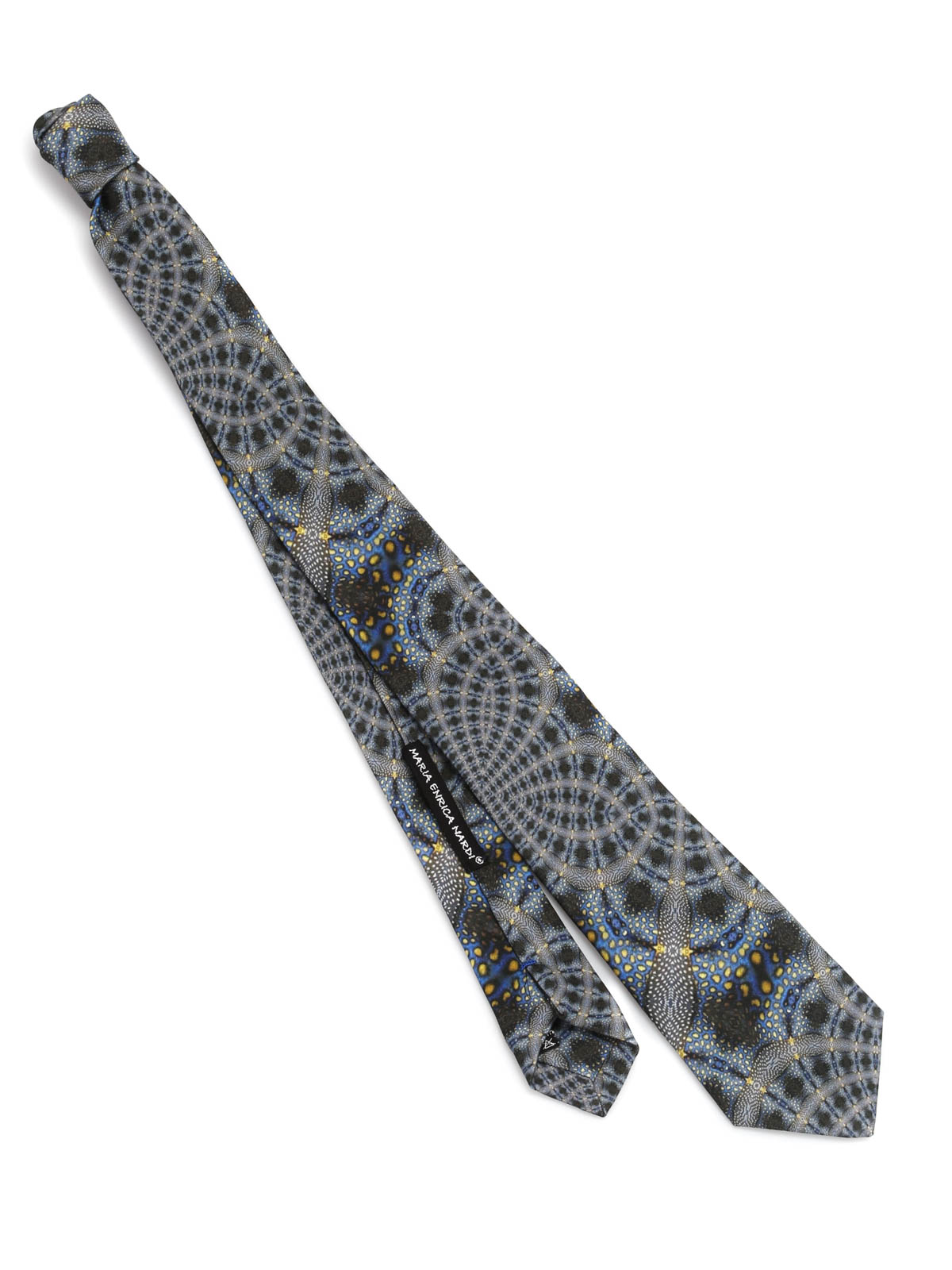 Shop Maria Enrica Nardi Canazei Cashmere Tie In Multicolour