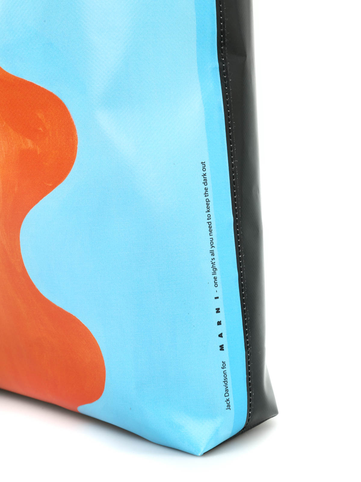 Marni Indian Orange print tote|SHMPQ10A00SCO13D3R26 | THEBS