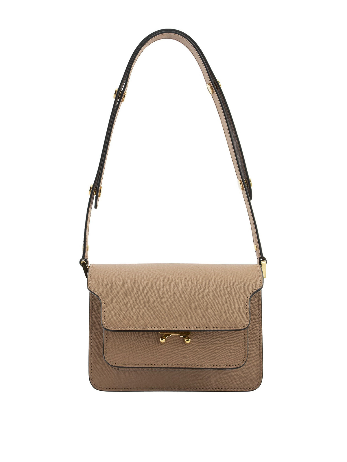 Marni Trunk mini saffiano leather bag | SBMPS01NO1LV520ZC32N