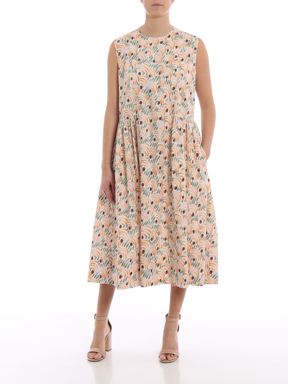 Marni printed clearance dress