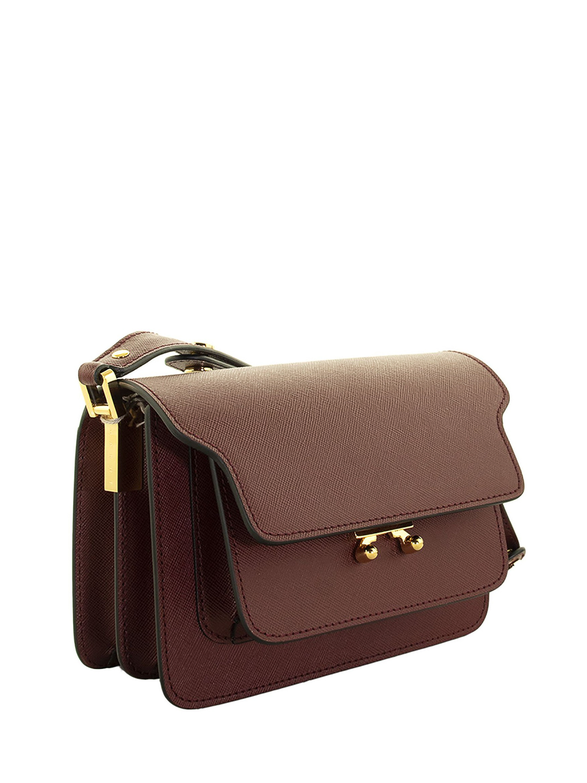 Marni Saffiano Leather Trunk Bag