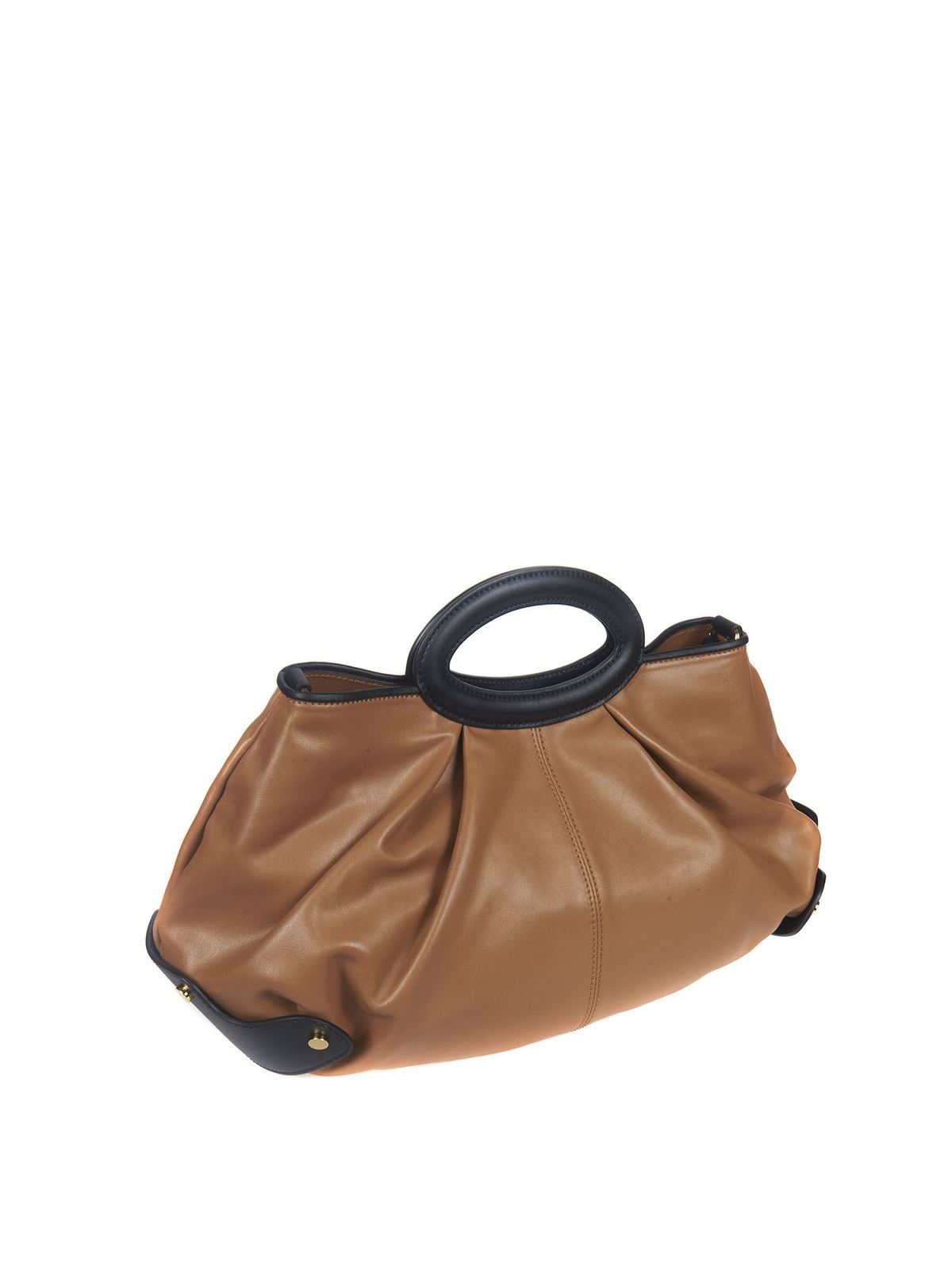Marni Balloon handbag in brown Brown BMMP0061U0P4092ZI687