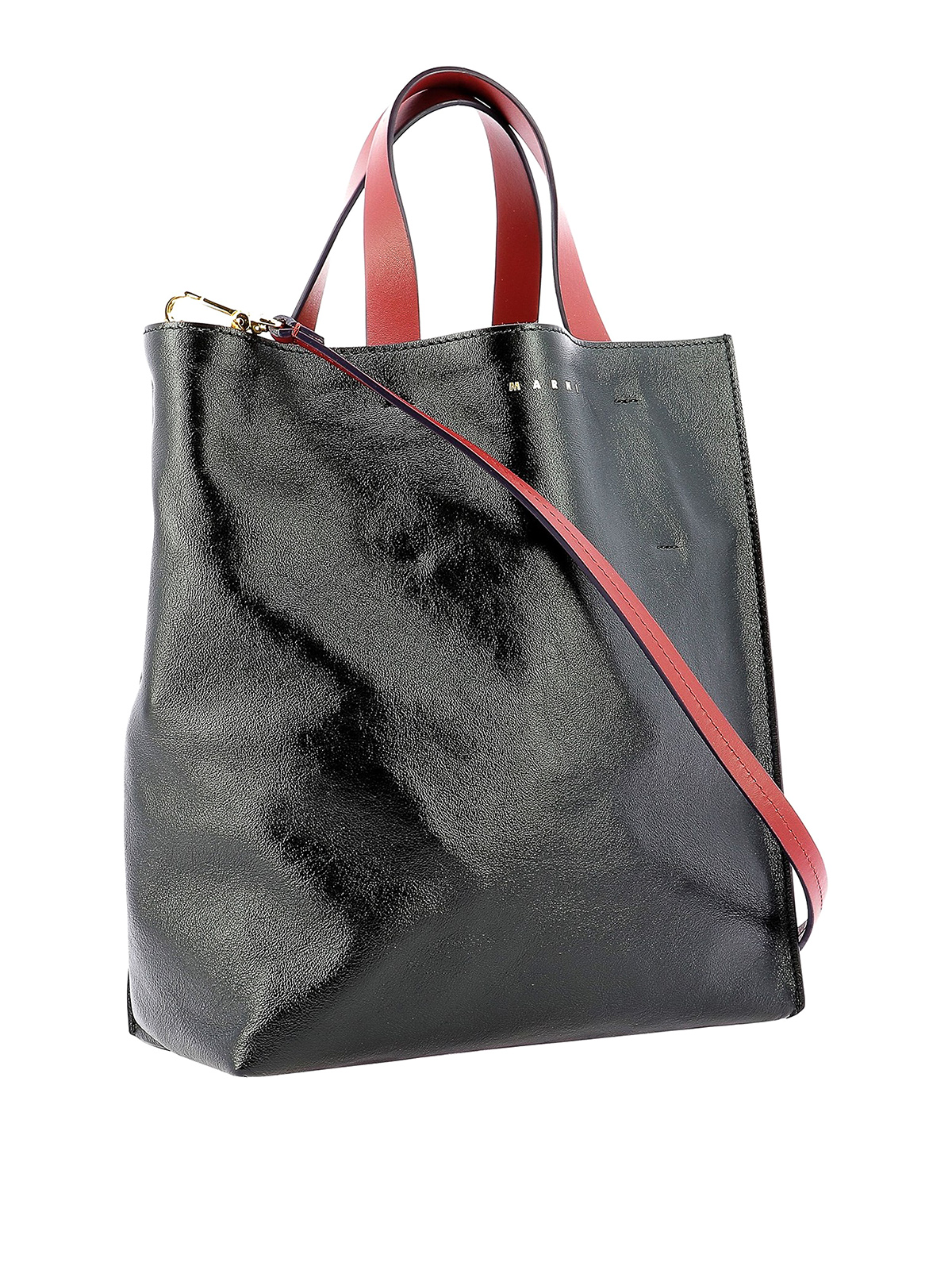 Marni Teal Snakeskin Leather Large Tote Shoulder Handbag Satchel