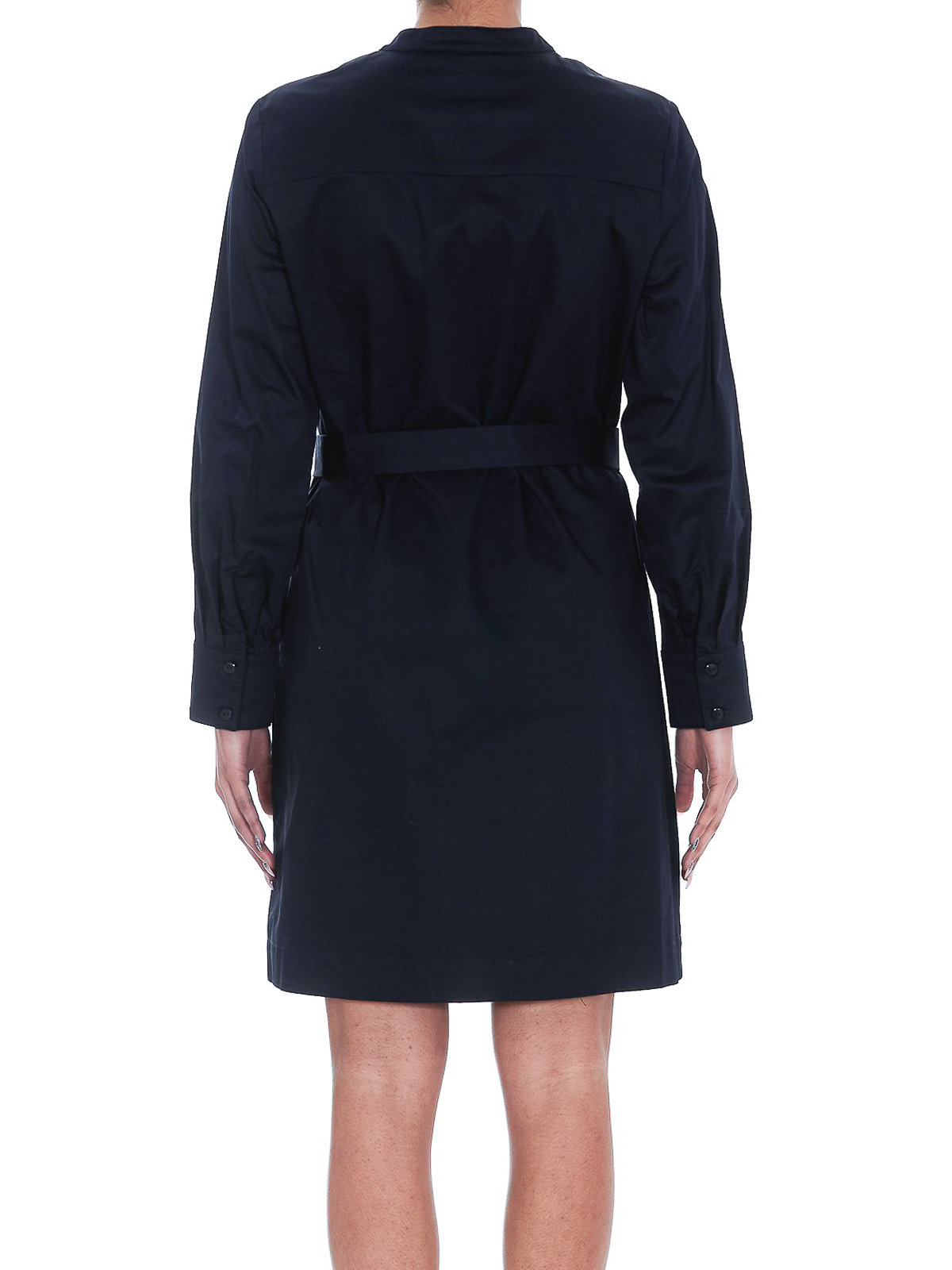 A.P.C. Martine cotton dress - Dark Blue - Women|COEARF05798IAK