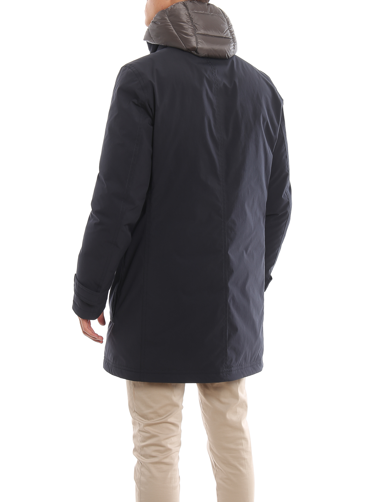 HERNO ヘルノ SUB-ZERO フーデッドダウンコート 44 ブラック 新品