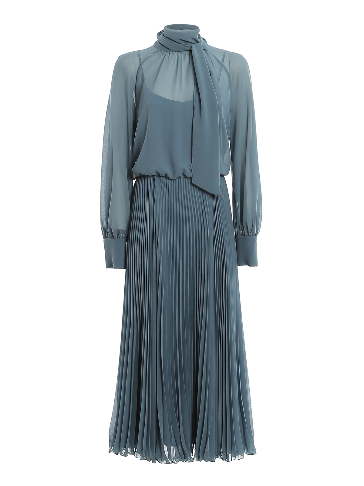 Max Mara Malizia dress - Light Blue - Women | 1221080406041
