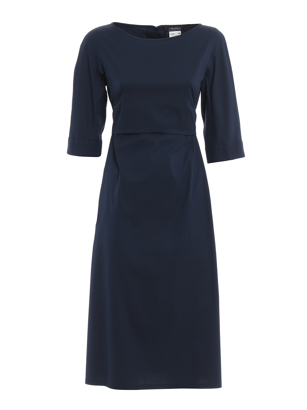 Max Mara Primo blue cotton poplin dress - Women | 92211192000013