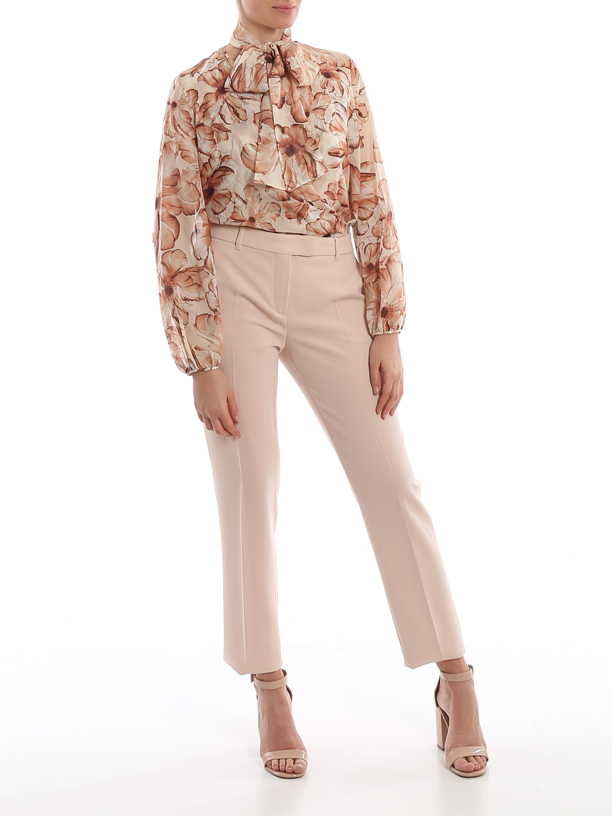 Max Mara Jerta trousers - Nude & Neutrals - Women Max Mara Jerta trousers - Nude & Neutrals - Women