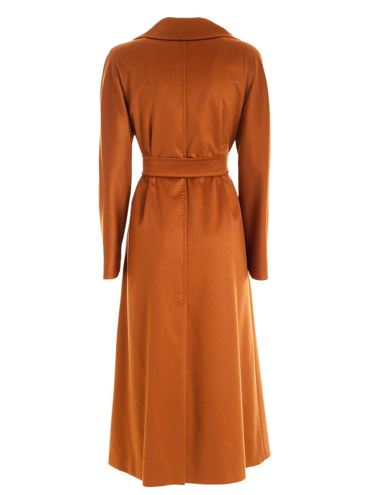 Max Mara Studio ロングコート - ブラウン | 60161309000018