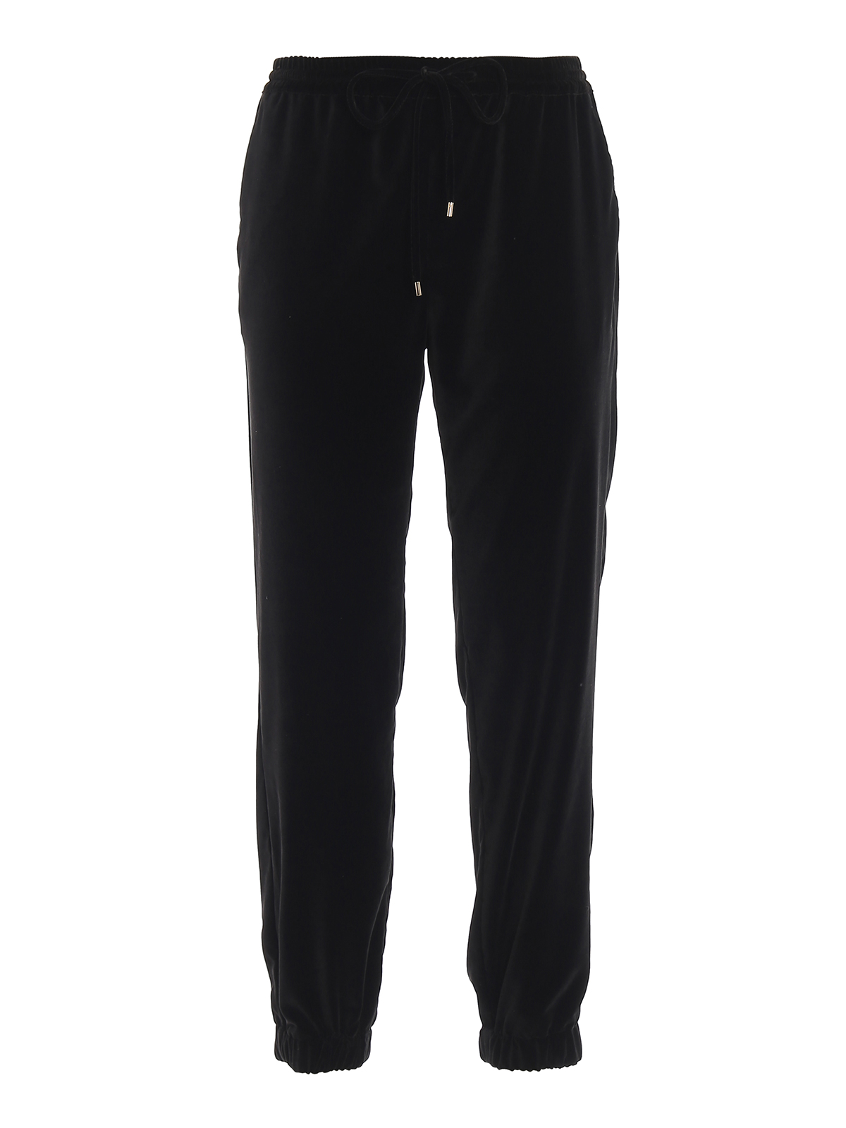 Max Mara Cles black chenille joggers - Black|613601939600001 display picture 1