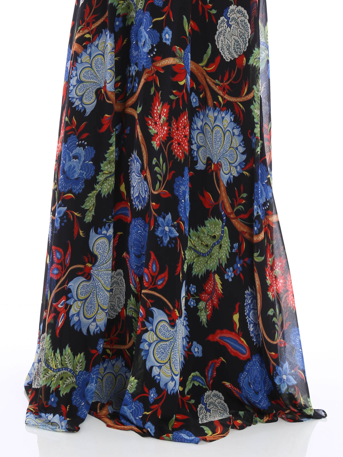 chinese dress ladies Celina Maxi Dress Blue Whisper - Light Blue Floral Maxi Dress