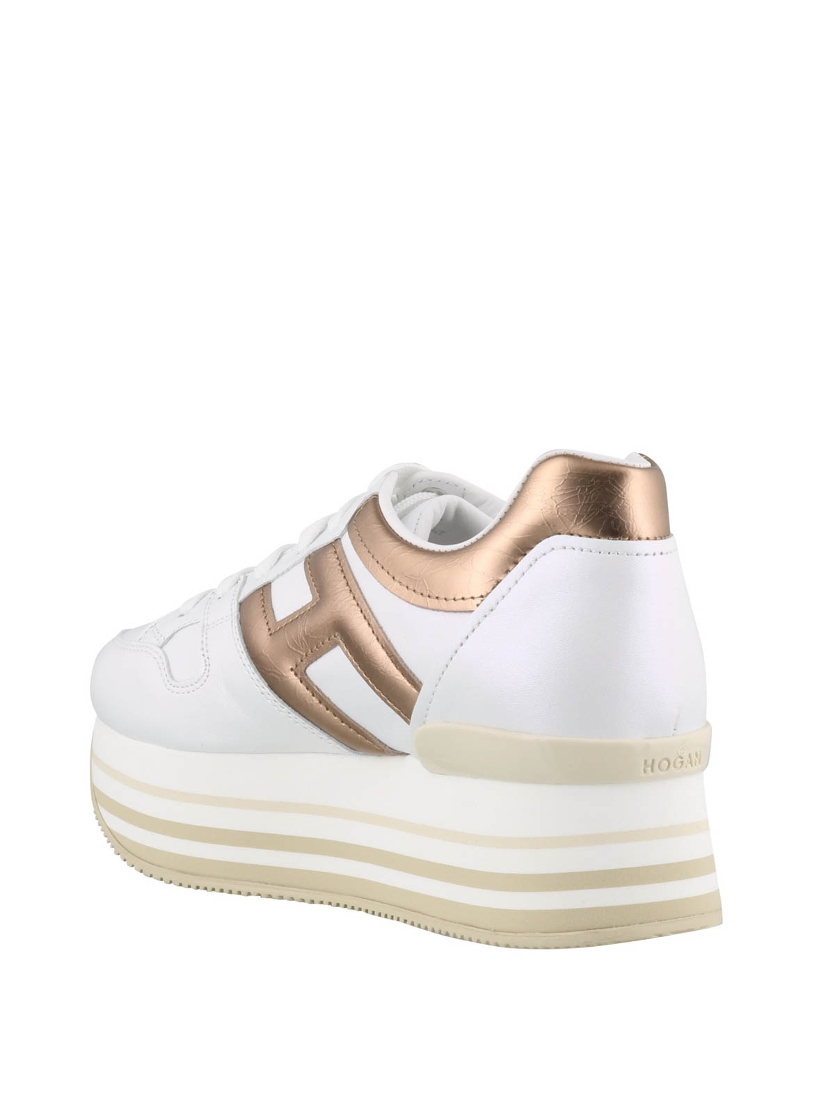 Hogan Maxi H222 sneakers White Women HXW2830T548O6T0989