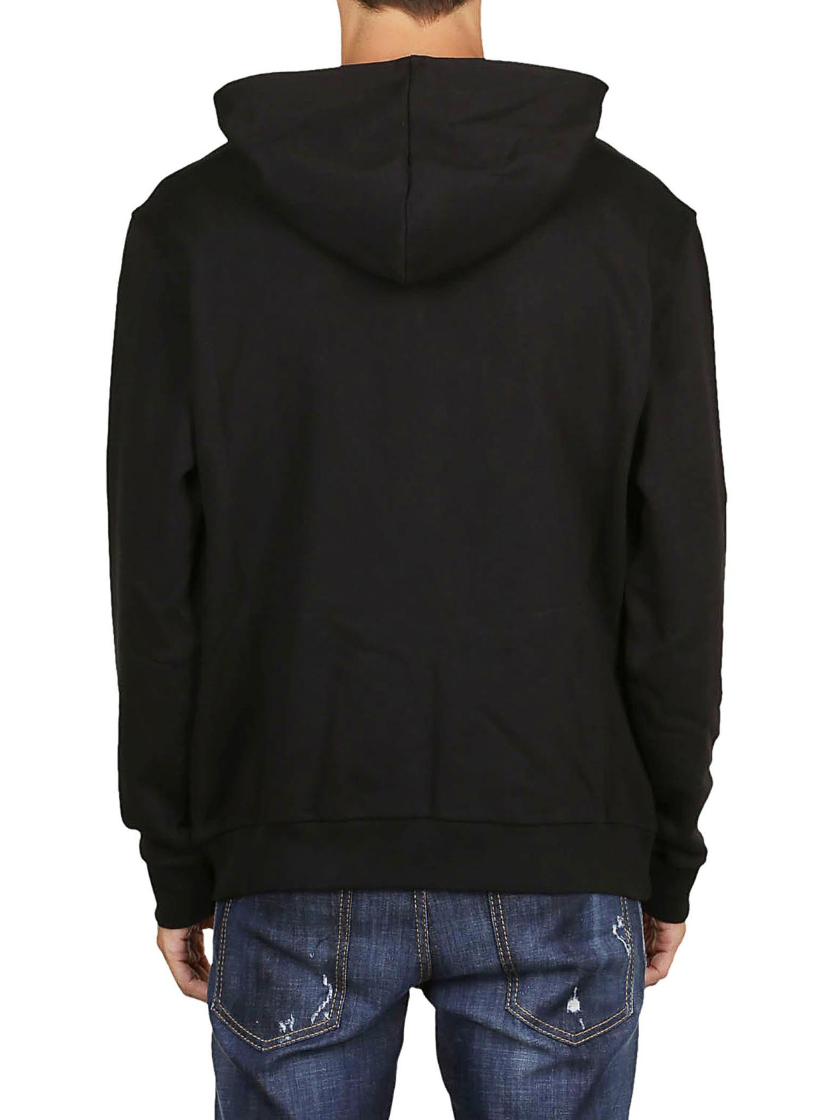 【送料&関税込】Y-3 Black Cotton Zip Hoodie Y-3 Y-3 Classic cotton zipped hoodie - Black - Men | CY6900