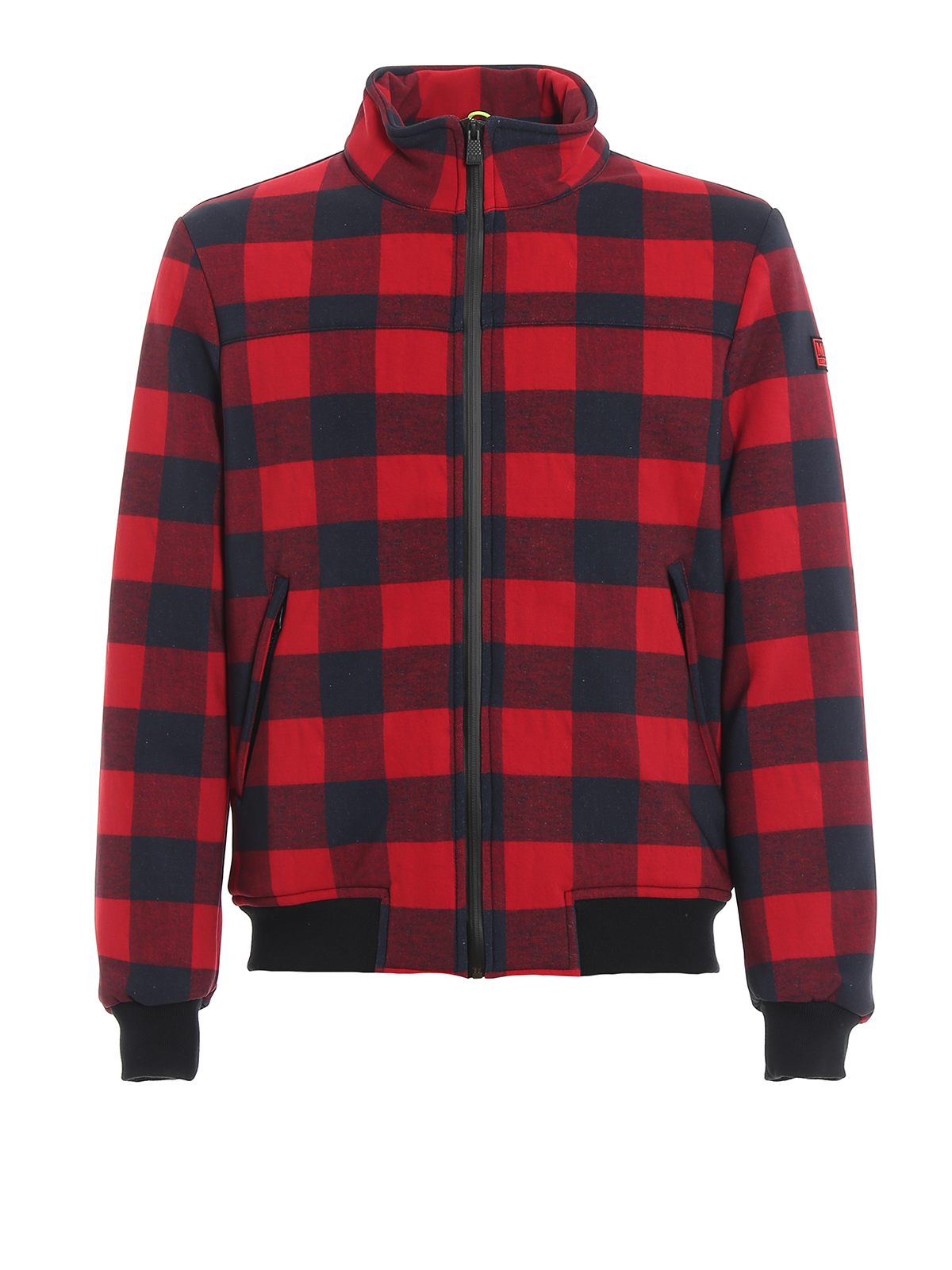 Mc2 Saint Barth Country check stretch nylon jacket | COUNTRYPSTRK41