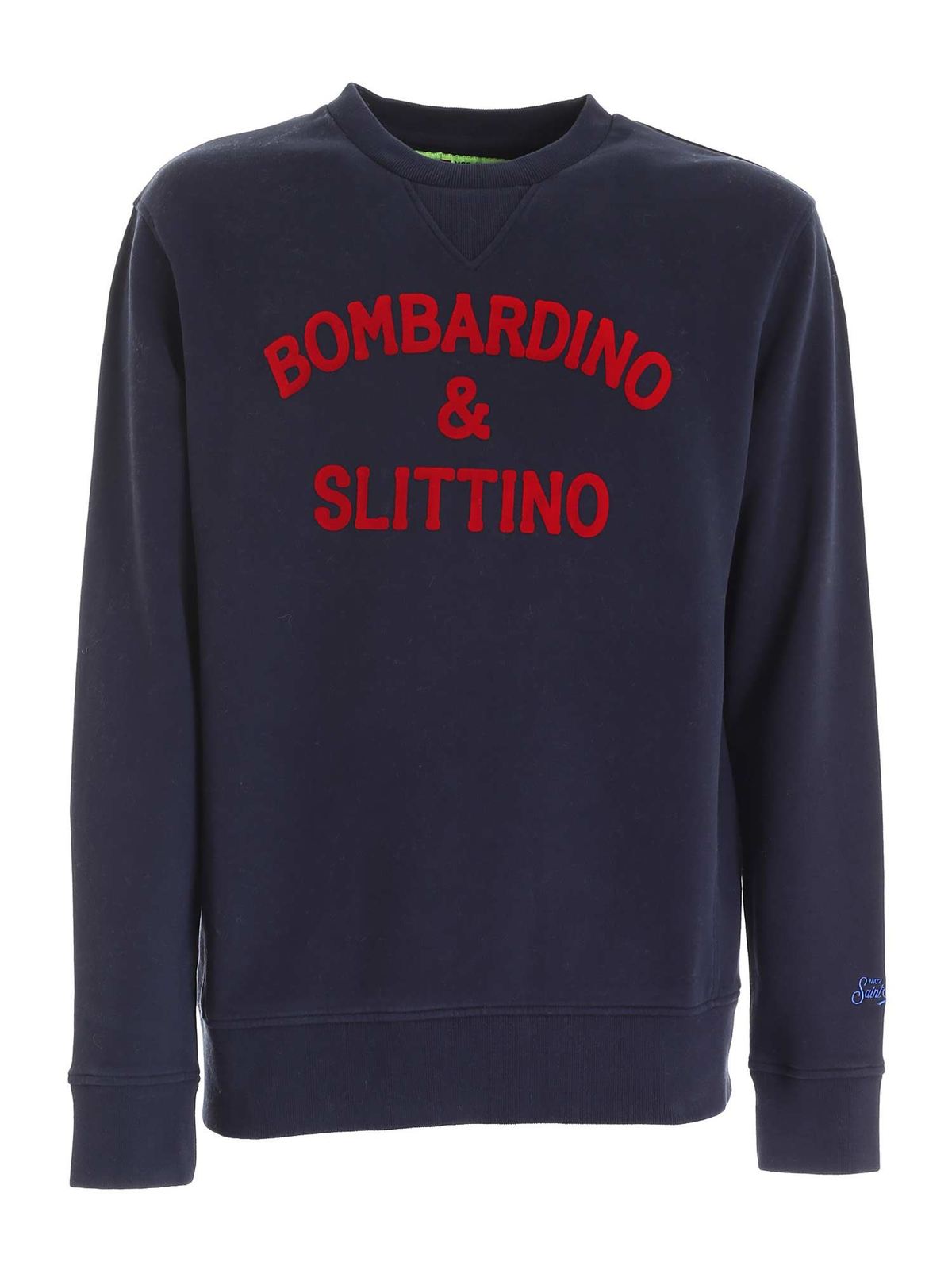 Mc2 Saint Barth Bombardino Slittino sweatshirt in blue