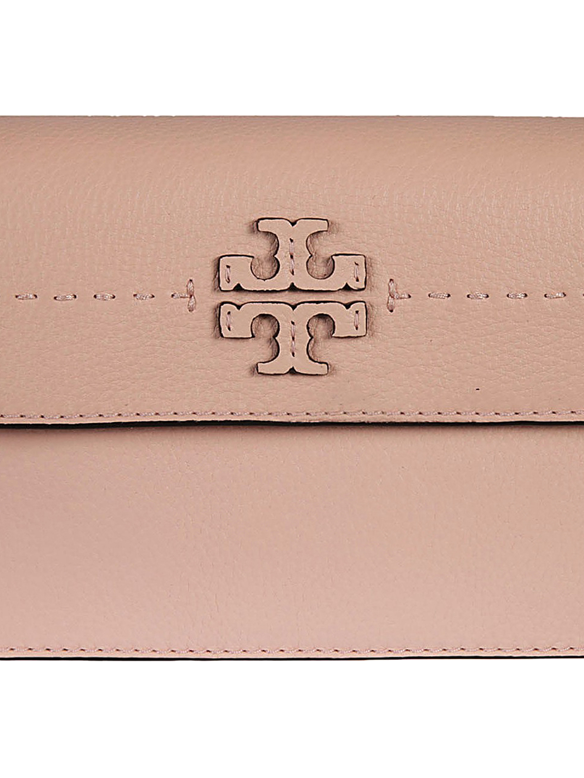 Tory Burch McGraw Leather Tote - Pink Quartz