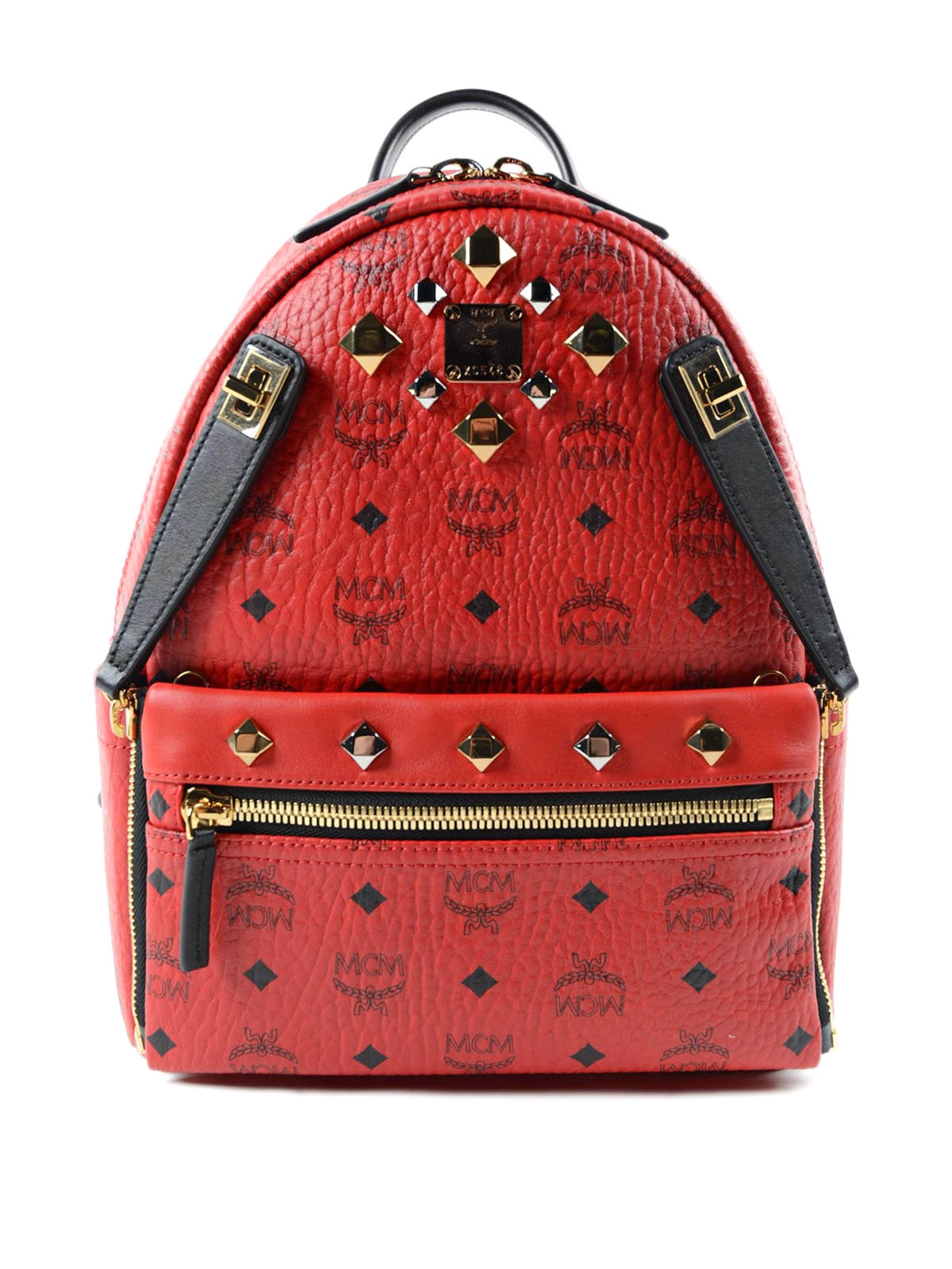 Mcm backpack detachable pouch hot sale