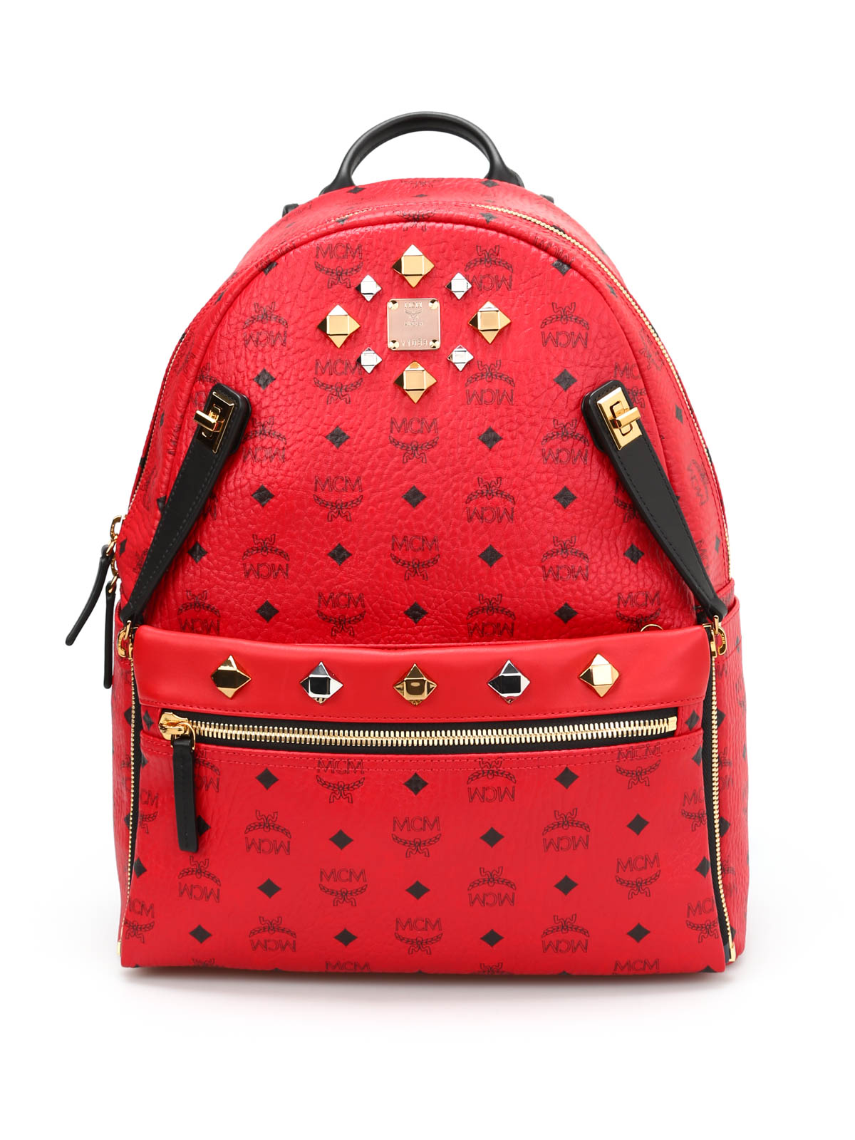 MCM Red Backpacks