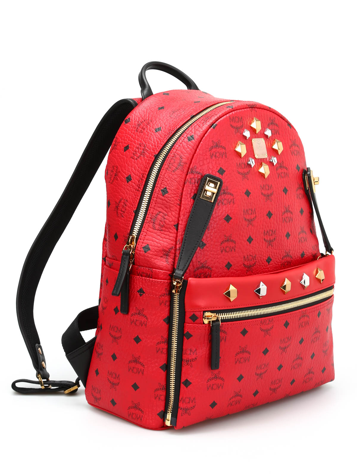 MCM Red Backpacks