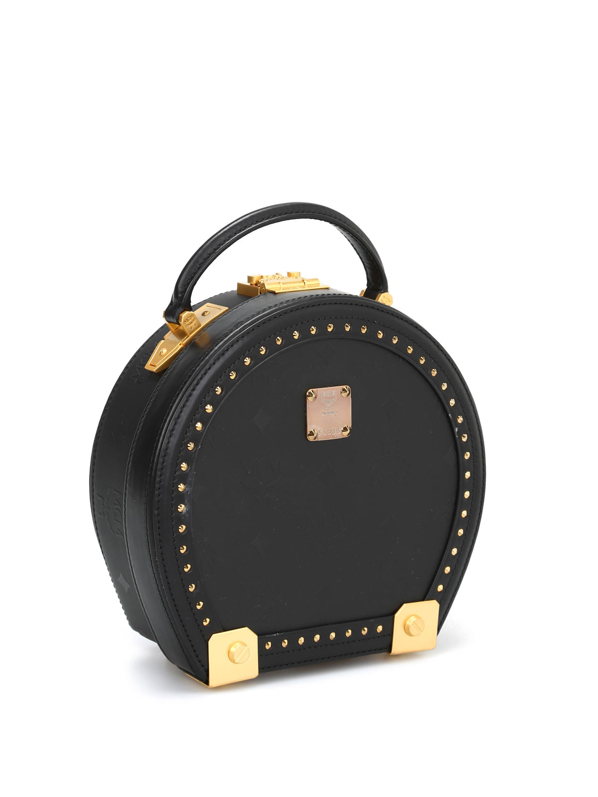 Mcm round crossbody bag best sale