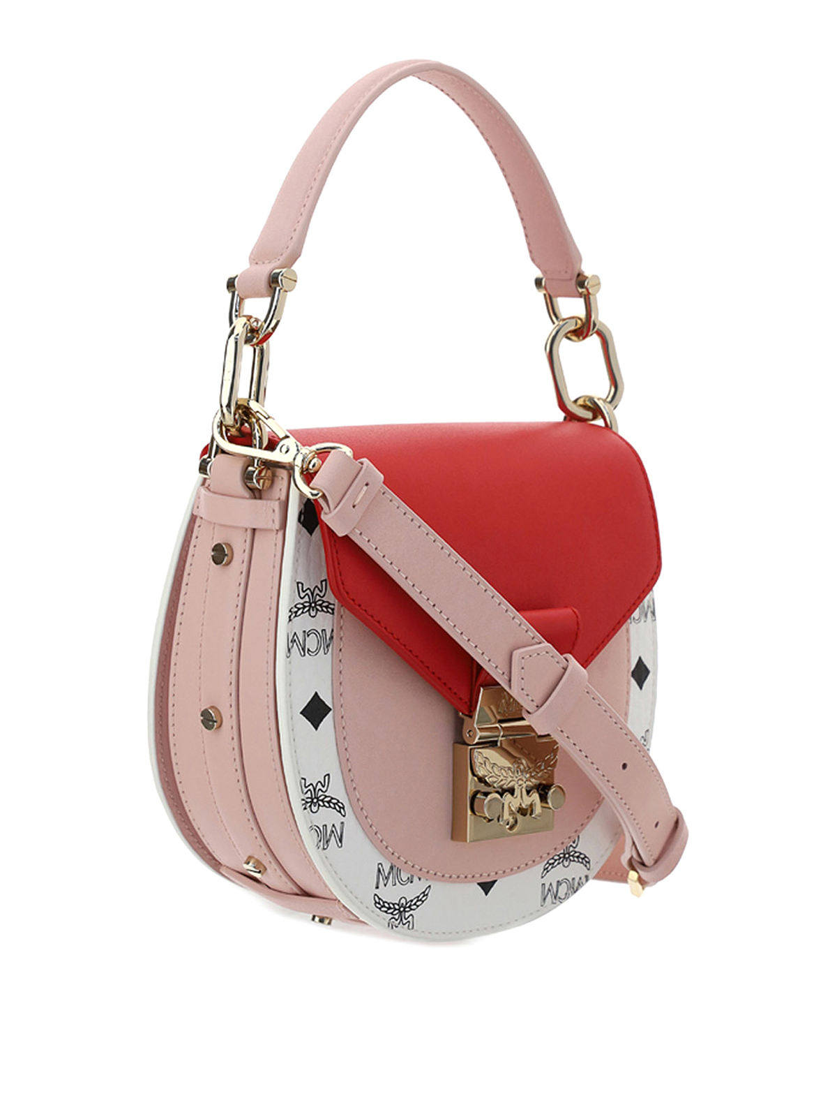 Mcm Patricia Leather Handbag