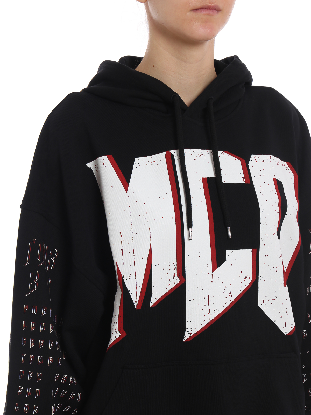 Mcq hot sale logo hoodie