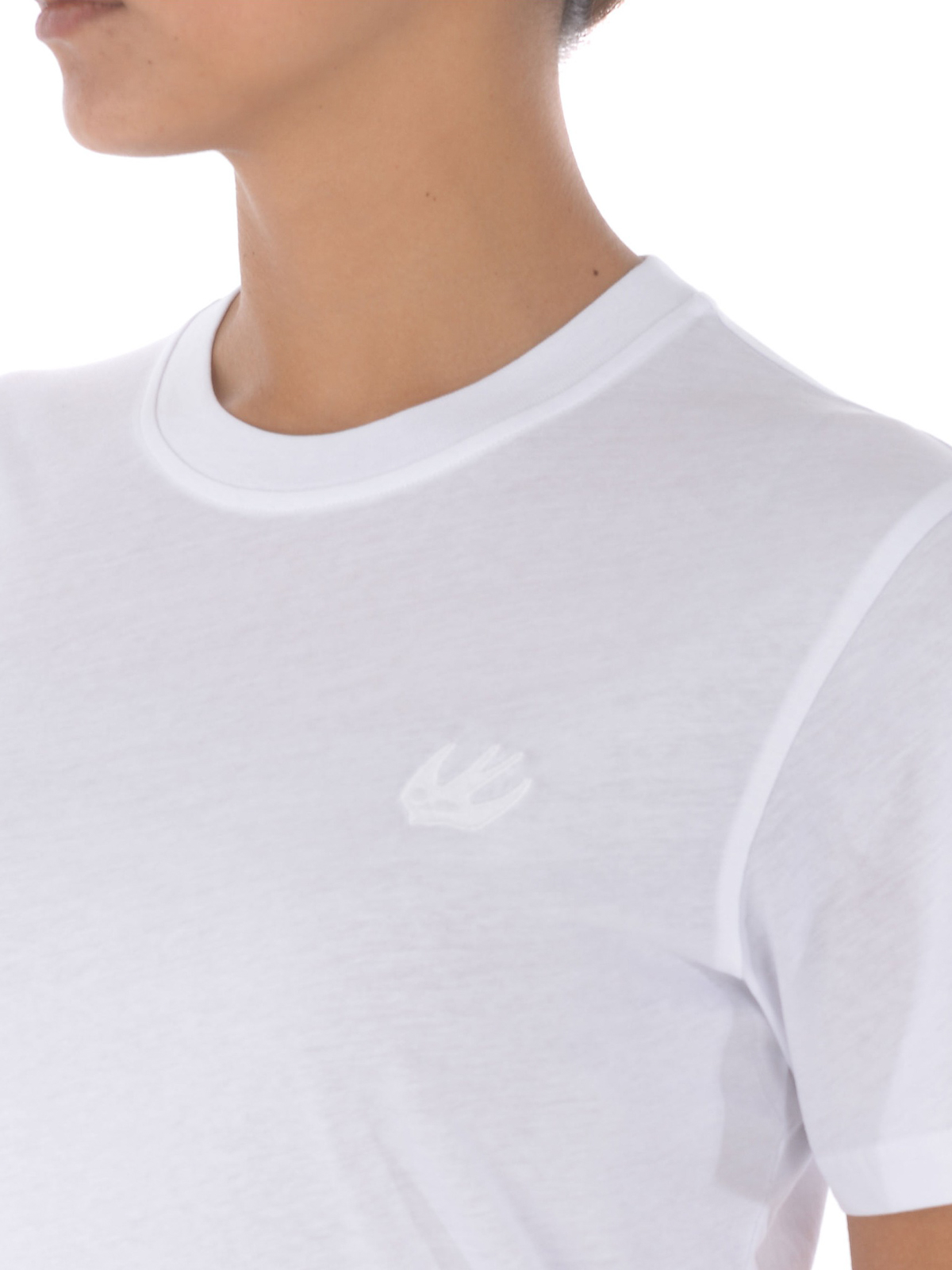 Shop Mcq By Alexander Mcqueen Camiseta - Blanco In White