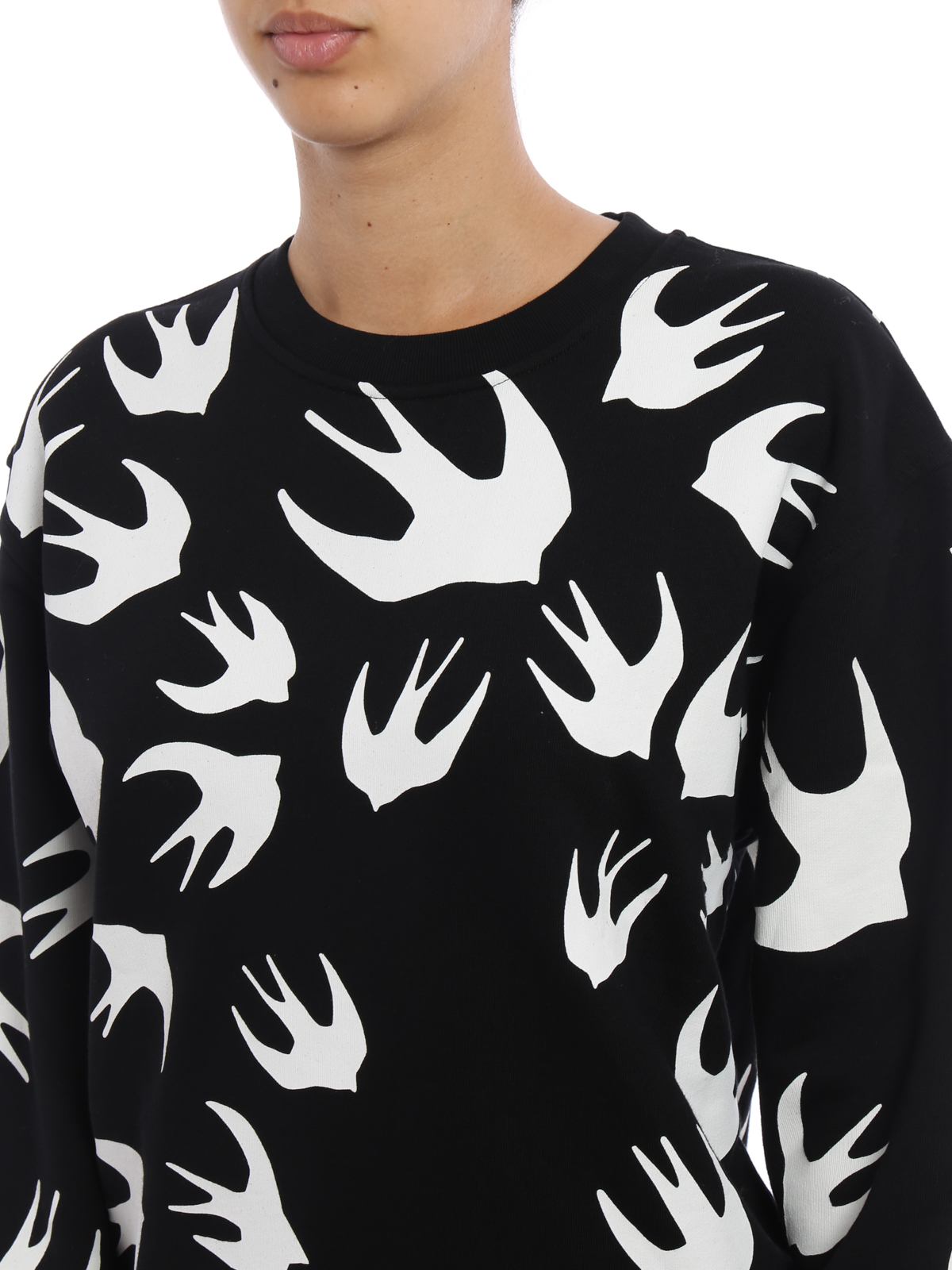 Swallow print sweatshirt sale