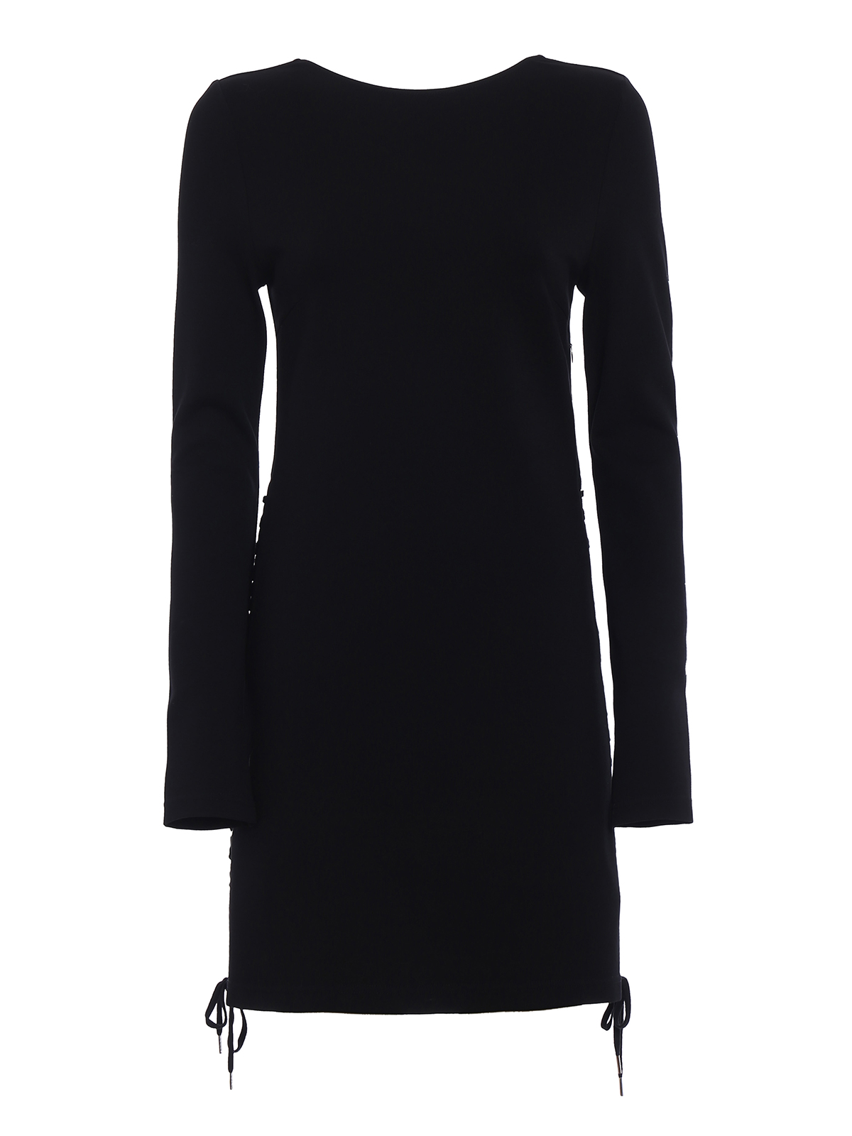Mcq Side laces jersey dress - Black - Women|472937RIJ611000 Mcq Side laces jersey dress - Black - Women|472937RIJ611000