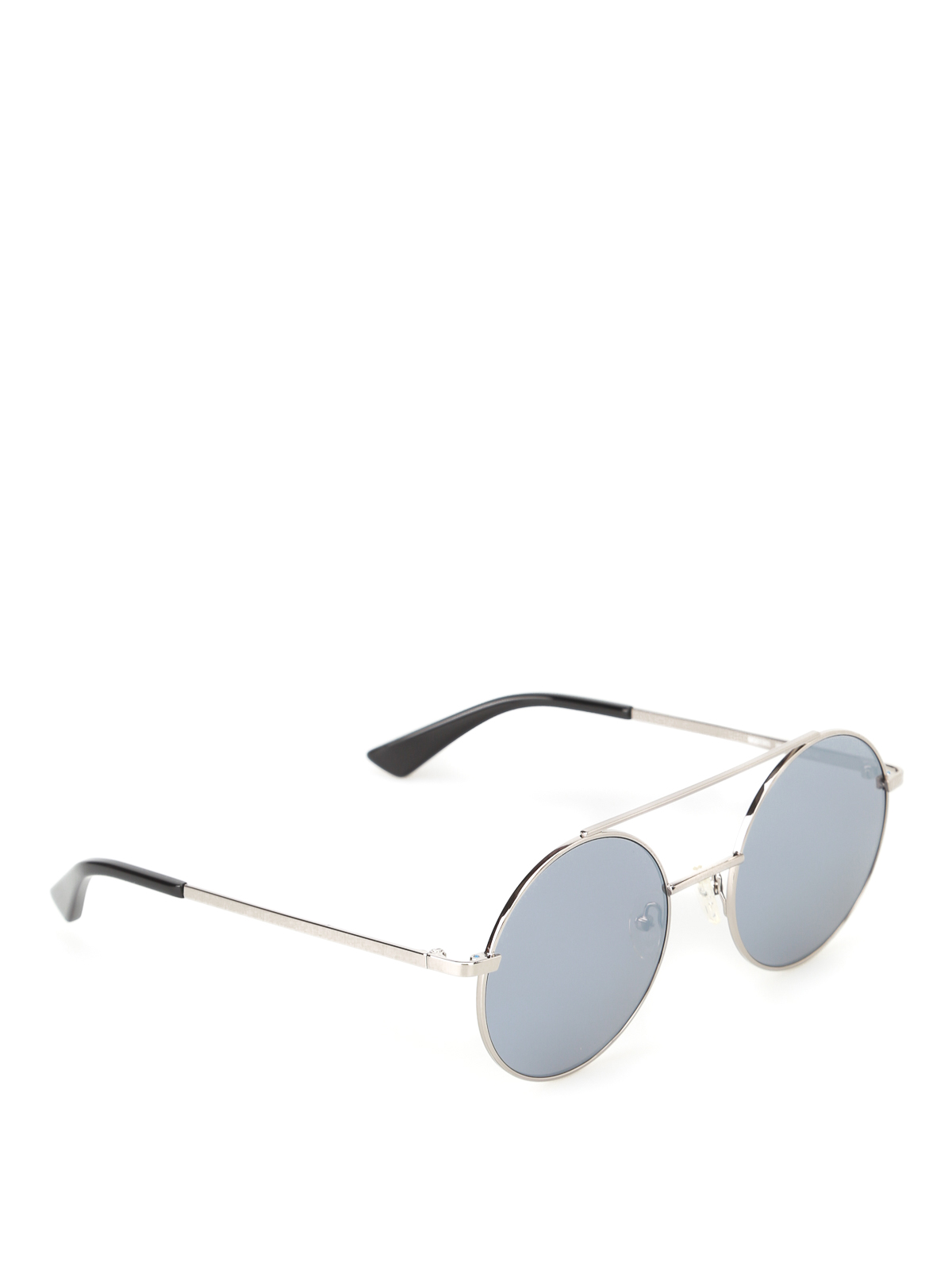 Mcq Metal sunglasses with mirror lenses - Metallic|MQ0138S002