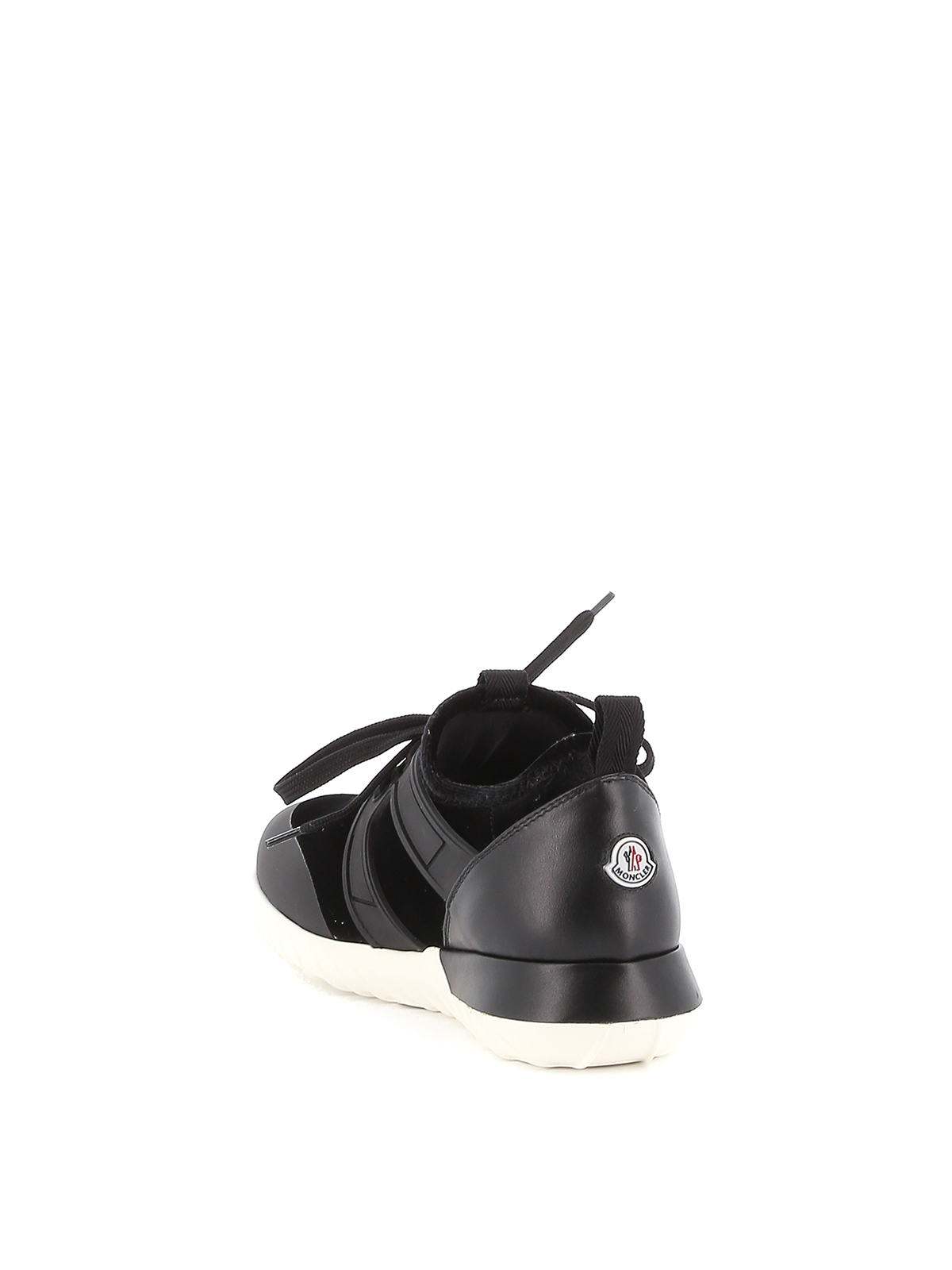 Moncler Meline velvet lace-up sneakers|D209A2021000019XR999