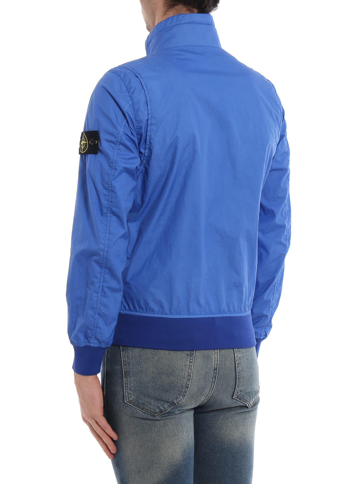 ジャケット・アウター STONE  Membrana TC 3L Jacket Blue Stone Island Membrana 3L TC jacket - Blue - Men|701540523V0043