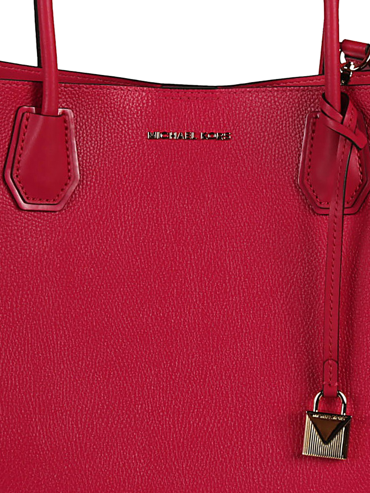 Totes bags Michael Kors - Mercer medium pink hammered leather tote