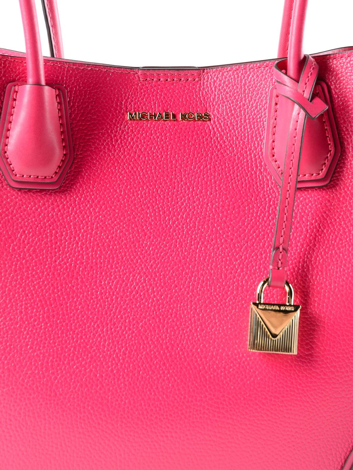 Totes bags Michael Kors - Mercer Gallery M ultra pink bag