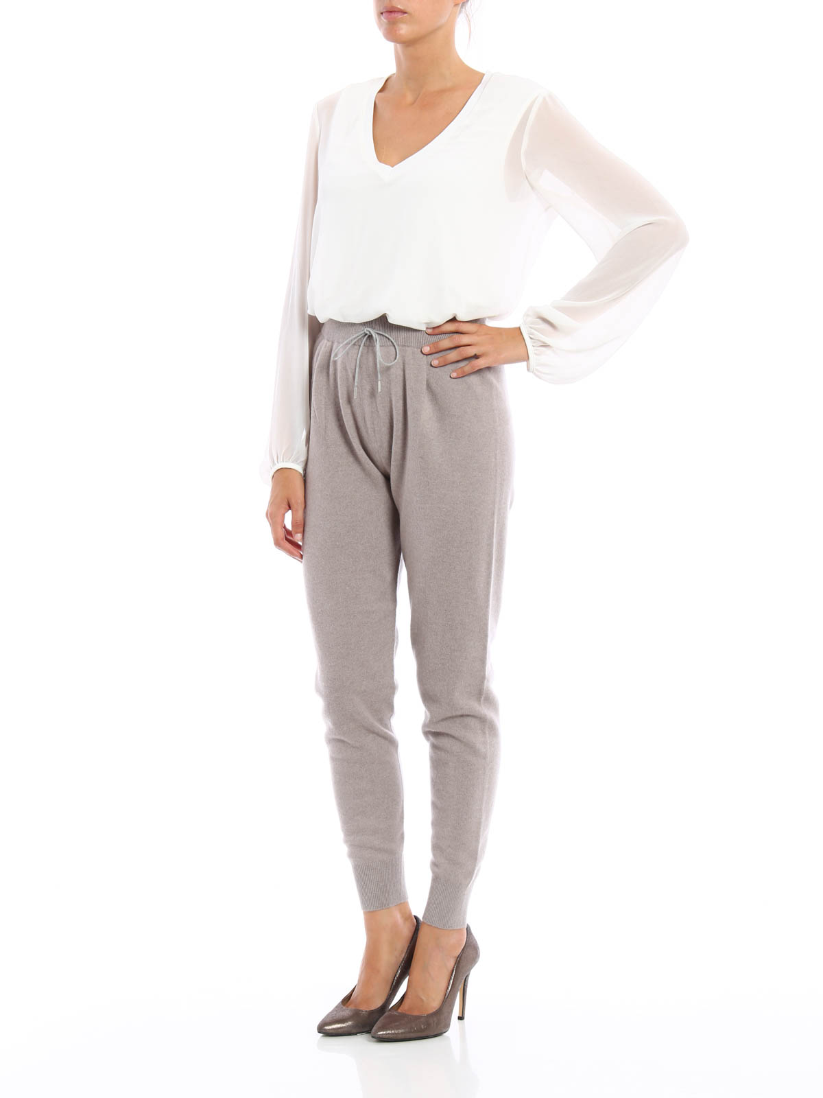 パンツ FABIANA FILIPPI Women Straight Pants PAD265F291 BEIGE Fabiana Filippi FABIANA FILIPPI Women Straight Pants
