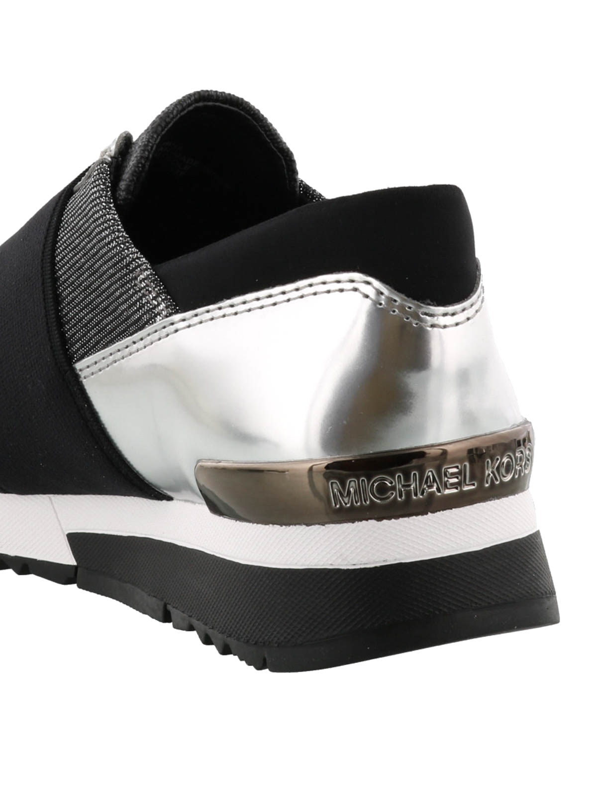 Michael Kors Allie Stride Trainer Black Sneakers Womens sizes 510NEW   eBay