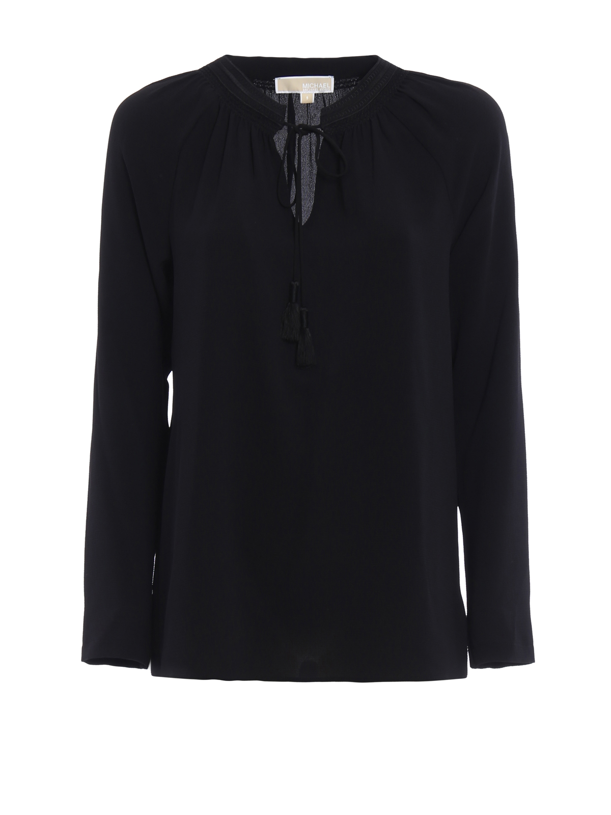 blusa negra michael kors