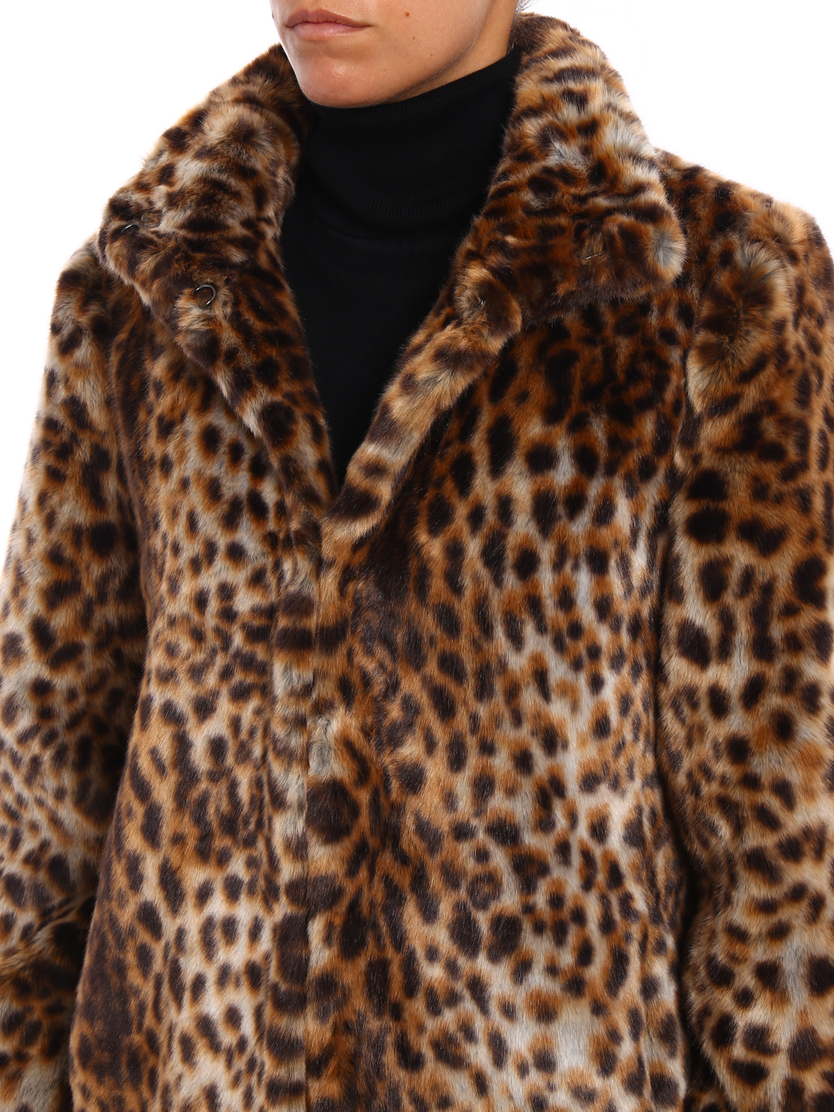 Shop MICHAEL Michael Kors Faux Fur Coat  Saks Fifth Avenue