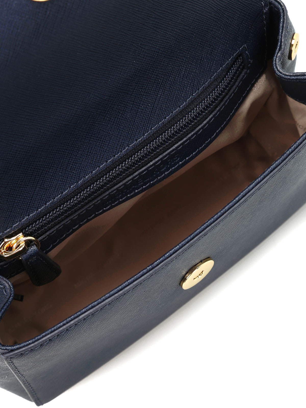 Michael Kors Ava Mini XS Crossbody Satchel Handbag Steel Blue