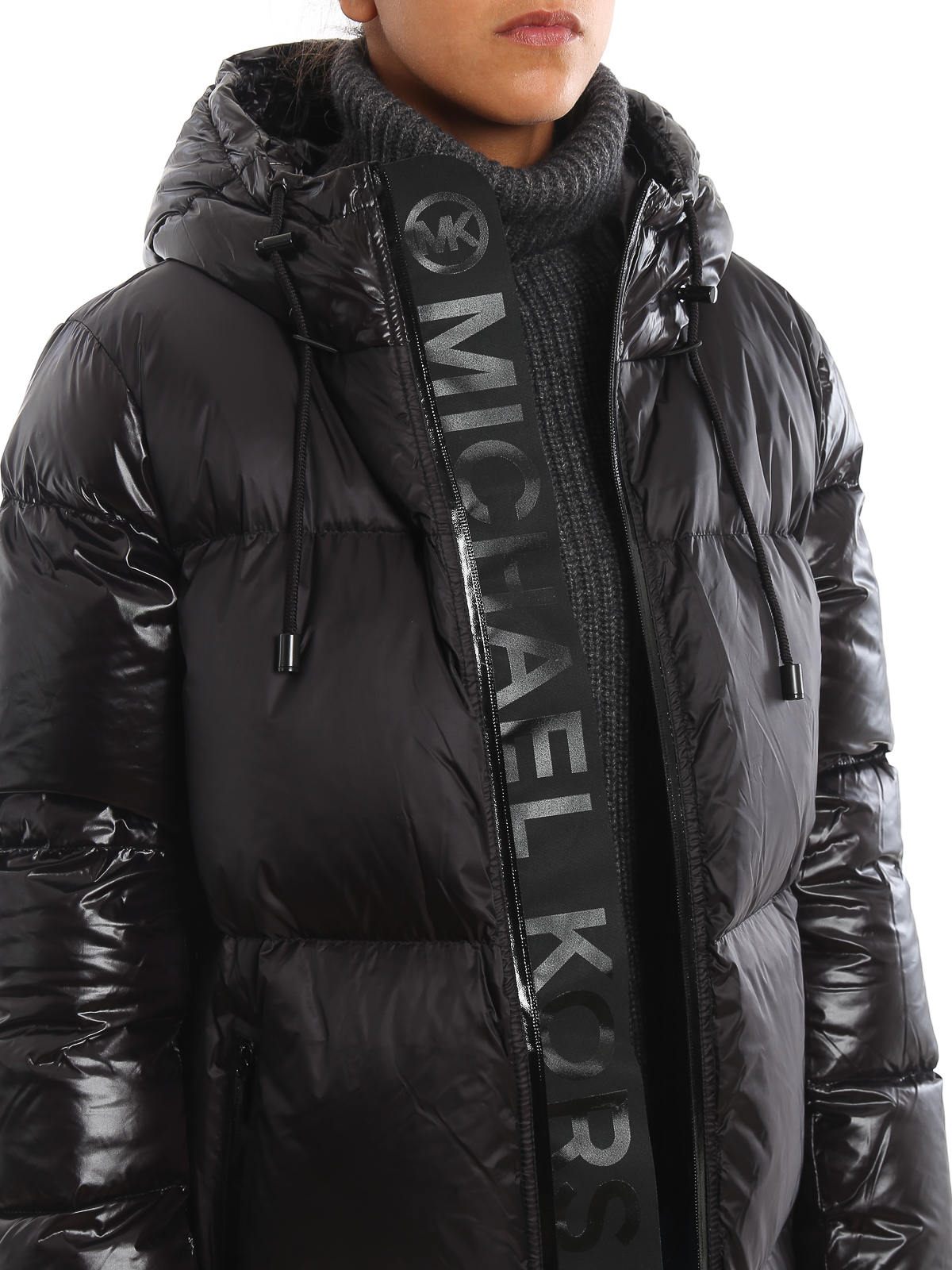 Michael Kors Reversible Quilted Puffer Jacket  NavyOlive