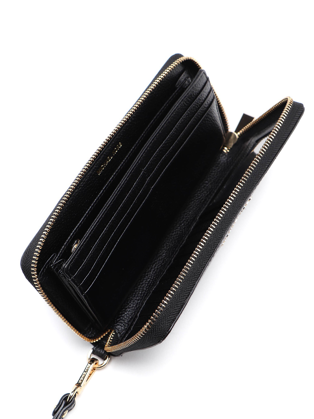 Michael Kors Women's Jet Set Travel Leather Wristlet Wallet