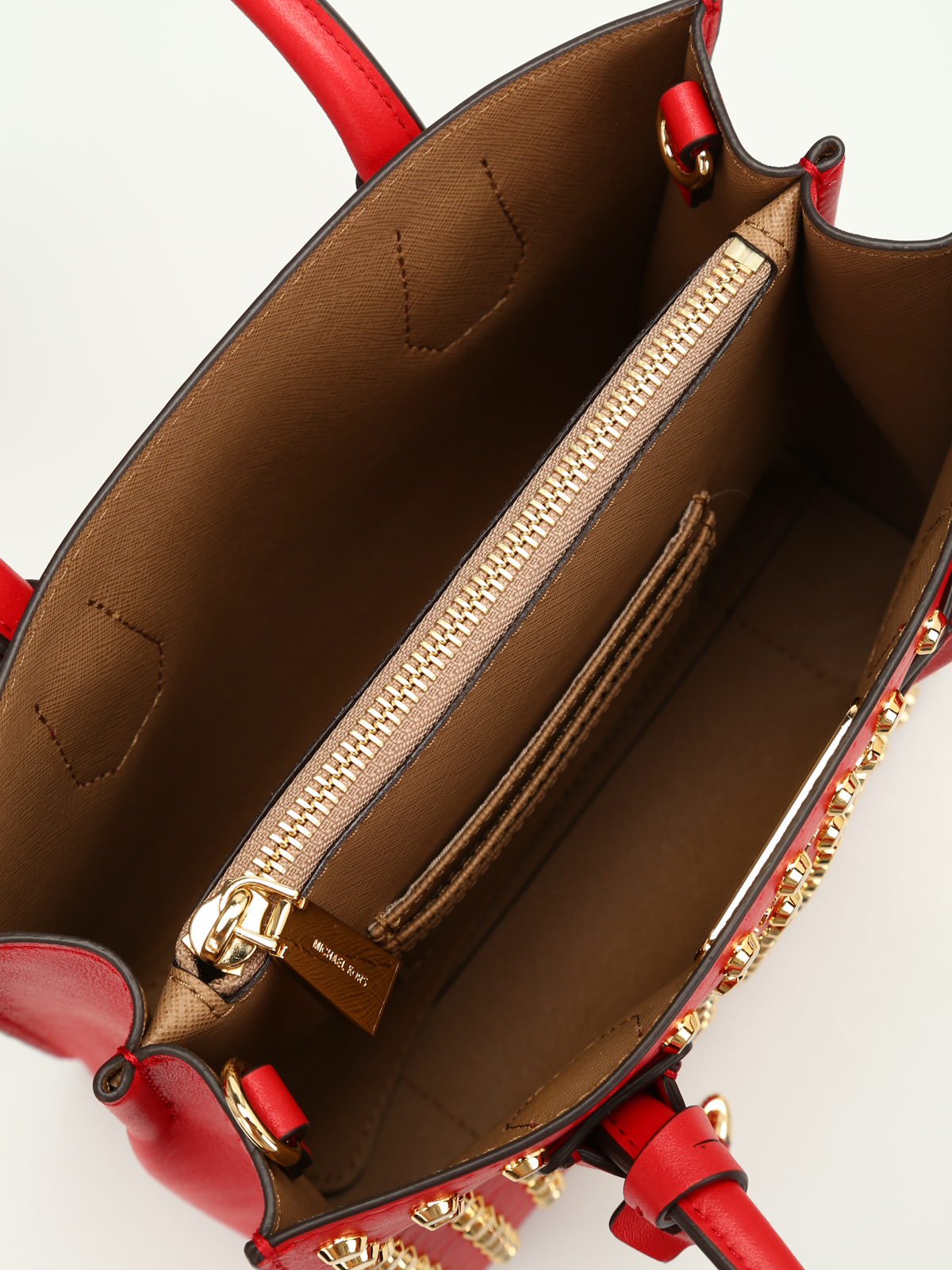 Totes bags Michael Kors - Mercer studded leather medium tote
