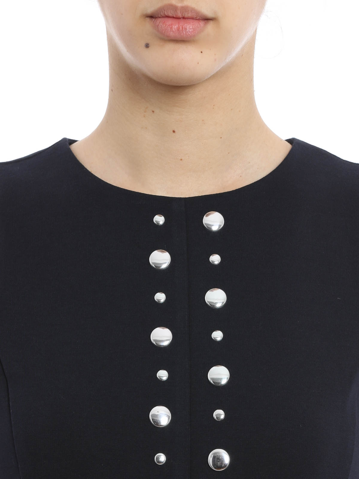 Michael kors deals studded sheath dress