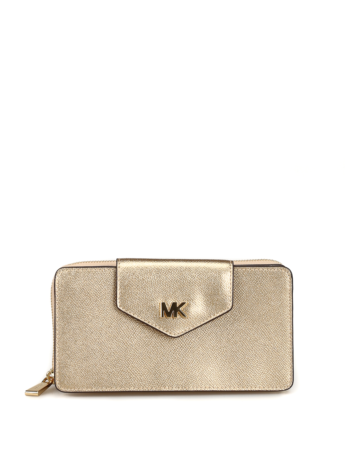 Michael Kors Gold-Toned Leather Tote Bag