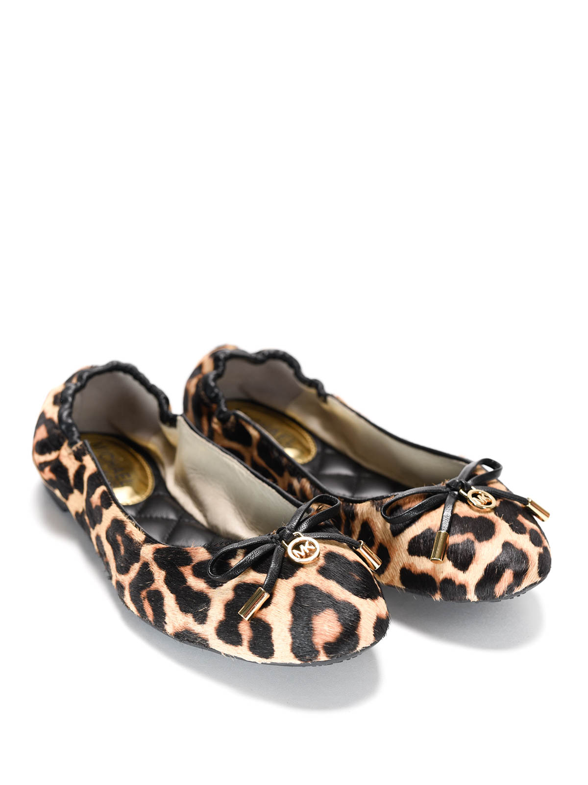 Michael kors cheetah flats deals