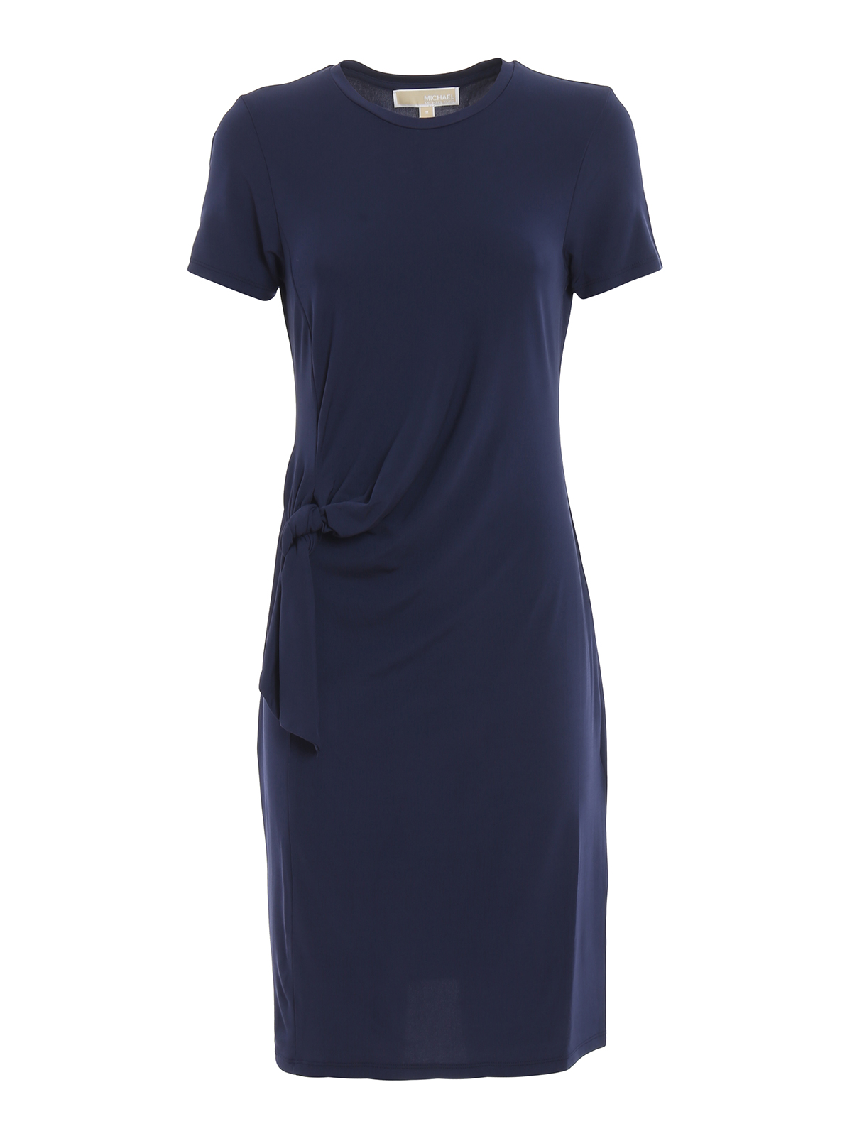 Michael Kors Tight fitting knee-length viscose blend dress|MH88YGG7AW456