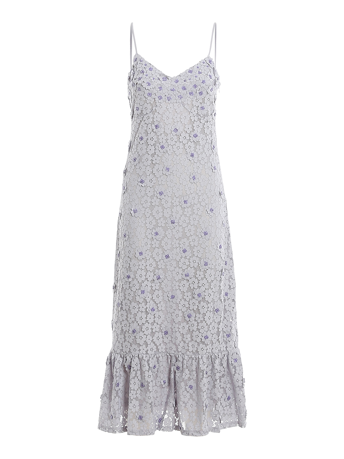 Michael Kors Floral sequined lace dress - Women|MS08ZMEDUX562