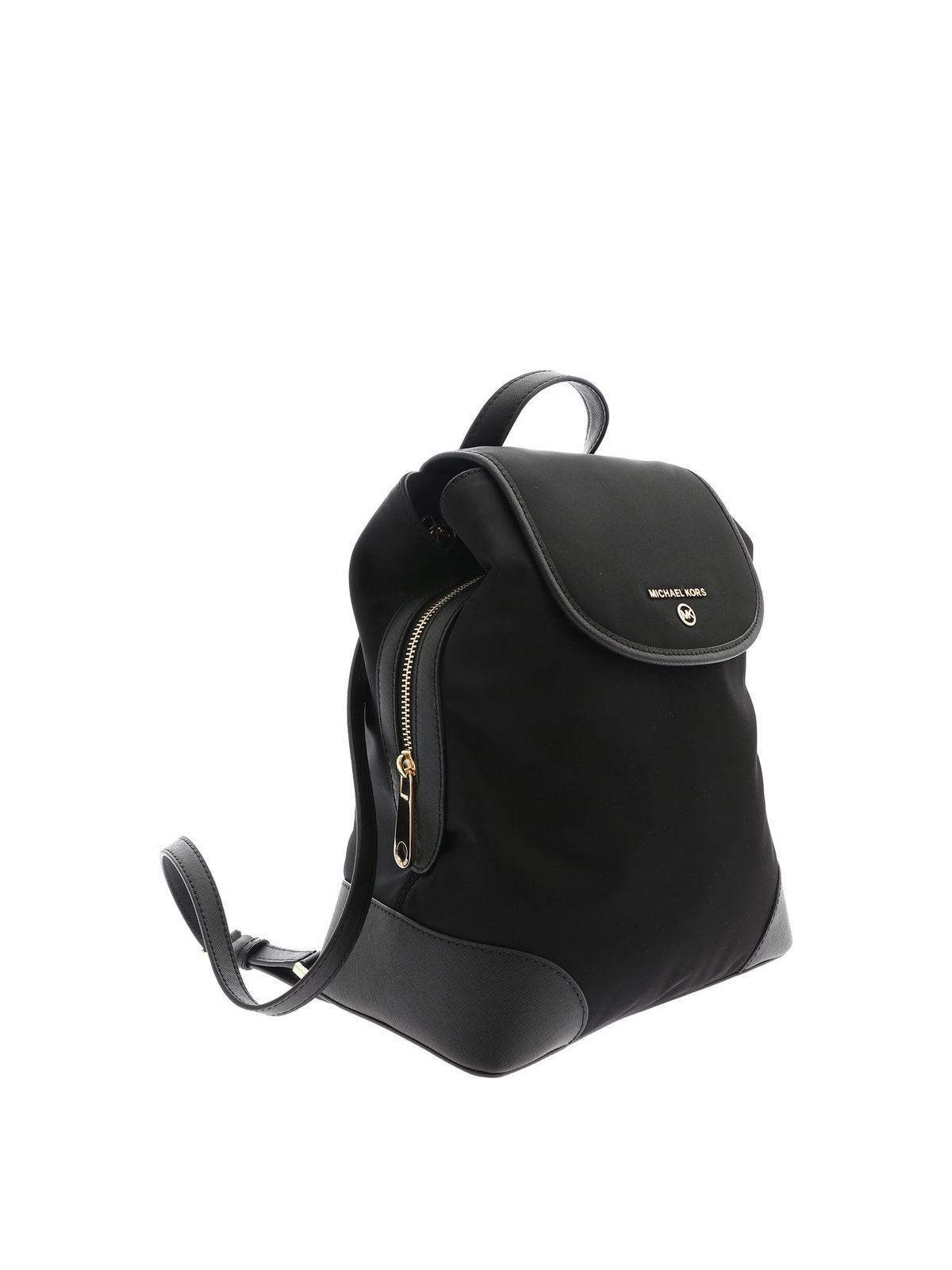 Michael Michael Kors Raven Leather Backpack