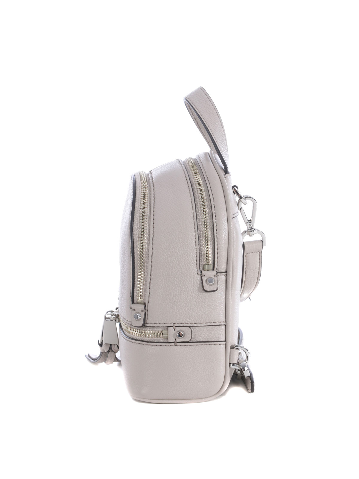 Michael Kors Rhea Zip Through Medium Women's Back Pack Cement