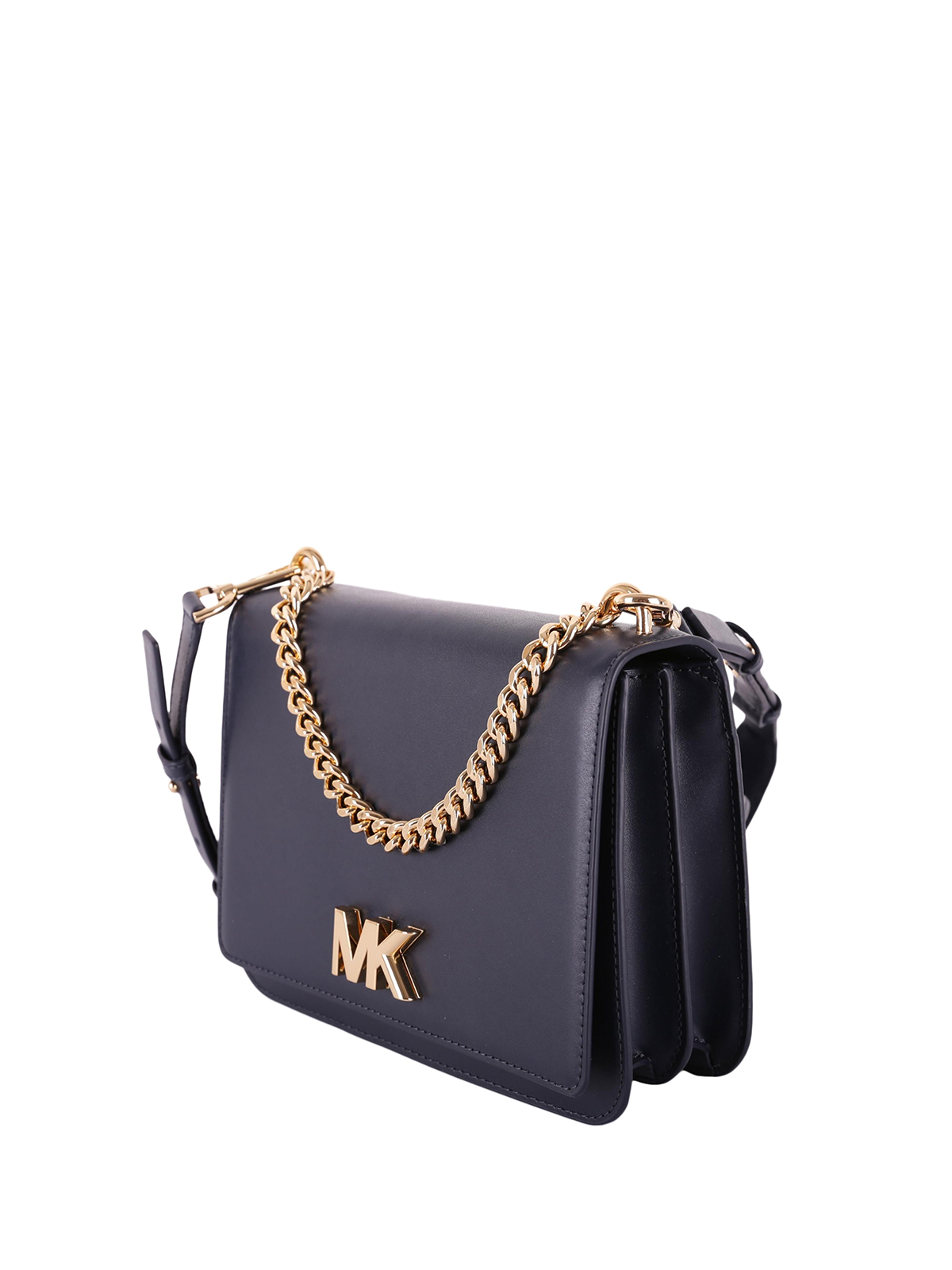 Michael Kors Mott Shoulder Bag Leather, Handbags